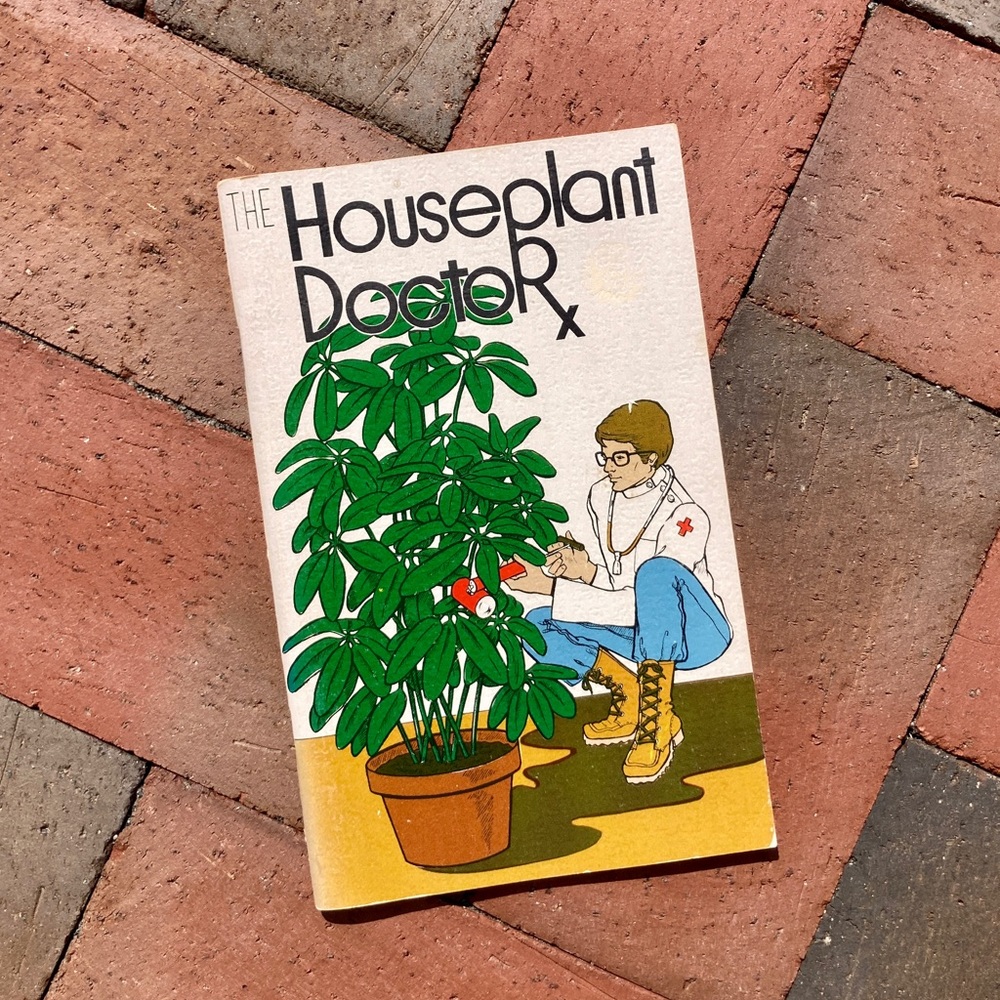 1975 The Houseplant Doctor Rex E. Mabe Vintage Gardening Book Plant Lover Gift